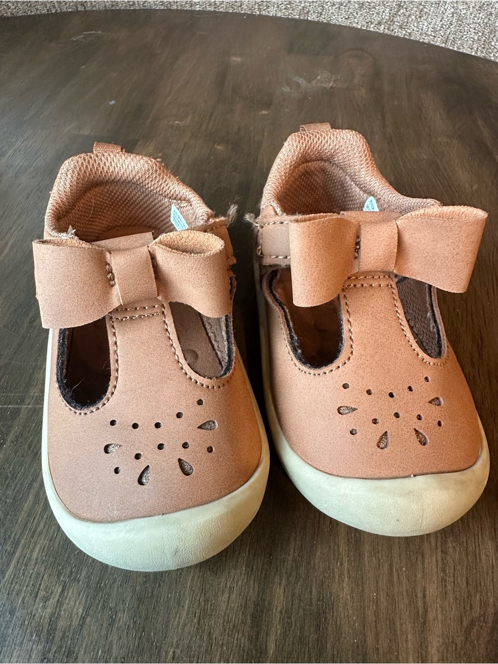 Brown Bow Mary Jane Shoes
